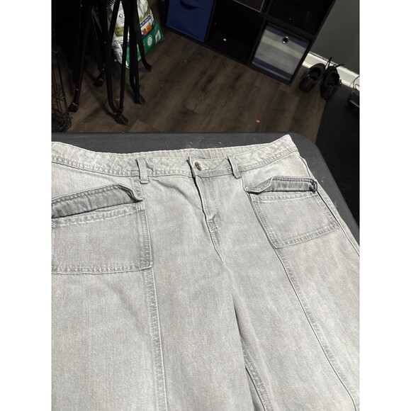 Super wide leg jeans size 10 by divided - Picture 4 of 6